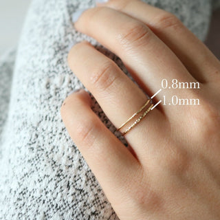 Yves Ring - Sterling Silver (Gold)