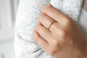 Emerald Ring - Rose Gold