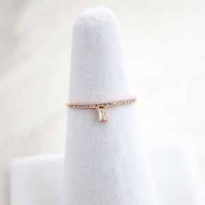 Emerald Ring - Rose Gold