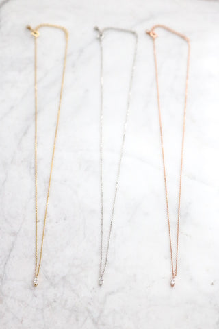 Marie Necklace - Sterling Silver
