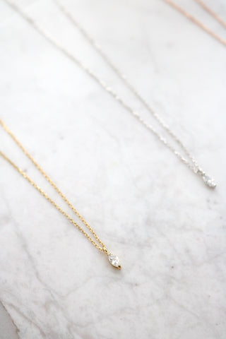 Marie Necklace - Sterling Silver