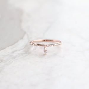 Marquise Ring - Rose Gold