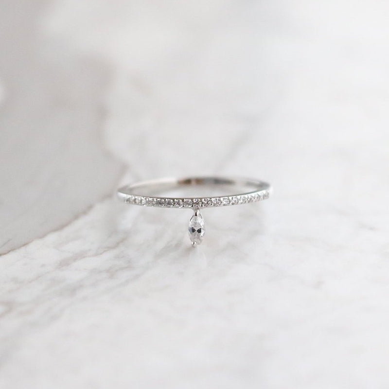 Marquise Ring - Silver