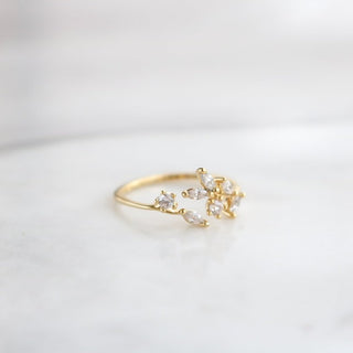 Melun Ring - Clear Crystal