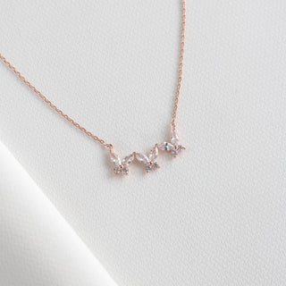 Butterfly Backdrop Necklace
