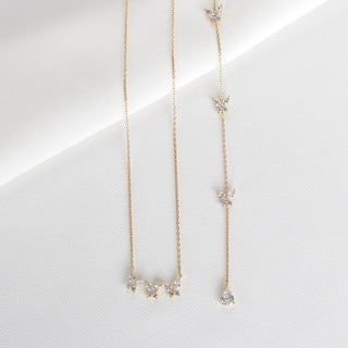Butterfly Backdrop Necklace