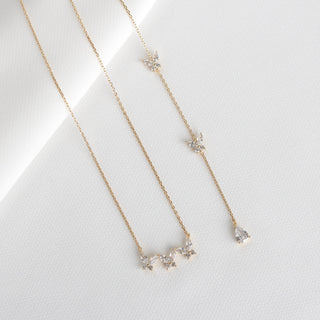 Butterfly Backdrop Necklace