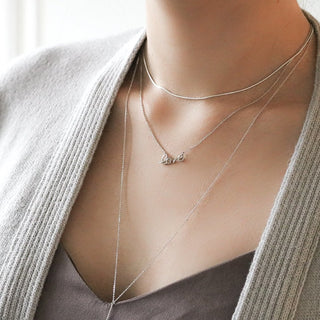 Love Necklace - Sterling Silver