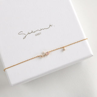 Blush Butterfly Bracelet