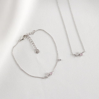 Blush Butterfly Necklace