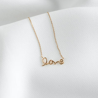 Love Necklace - Sterling Silver