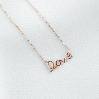 Love Necklace - Sterling Silver