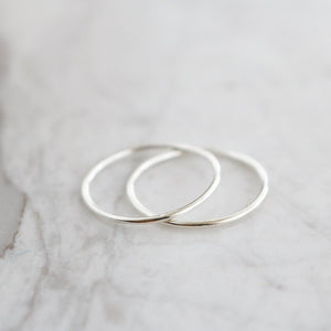 Fin Ring - Sterling Silver (Silver)