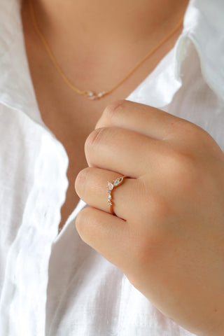 Dove Ring & Necklace Set