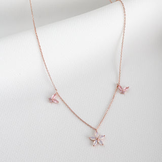 Flora Butterfly Necklace