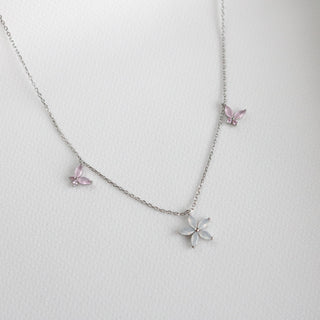 Flora Butterfly Necklace