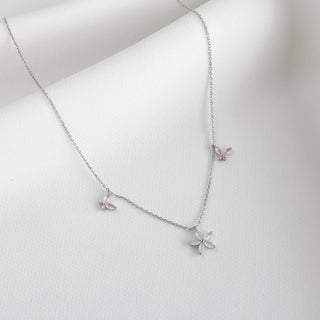 Flora Butterfly Necklace