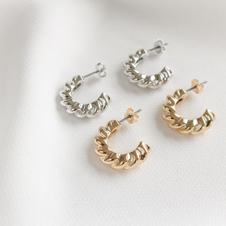 Hayden Hoop Earrings