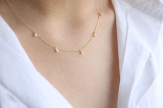 Pearl Necklace - Sterling Silver